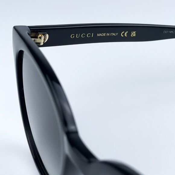 NEW Gucci GG1122SA 001 Black Grey Gradient Women Sunglasses main image 9